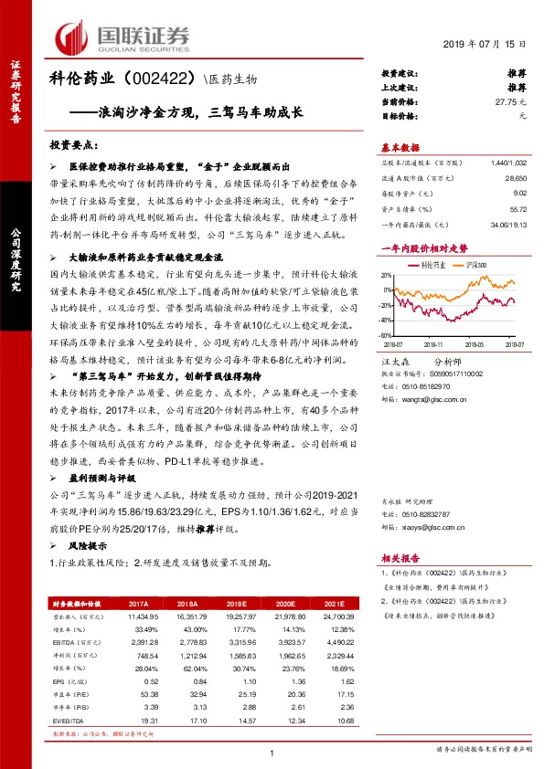 浪淘沙净金方现，三驾马车助成长
