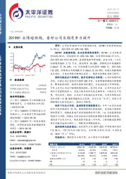 2019H1业绩超预期，看好公司长期竞争力提升