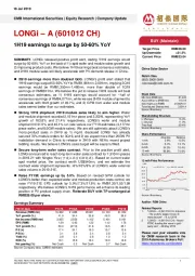 1H19 earnings to surge by 50-60% YoY