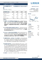 卡位物联网风口，无线通信芯片龙头未来可期