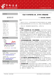 受益于白羽鸡价格上涨，2019H1业绩超预期