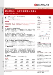 中直股份跟踪点评：新机型助力，中报业绩有望加速增长