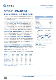 安防行业升级拐点，公司盈利能力改善