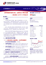 半年报点评：原料药提价端倪已现，注射剂出口锋芒初露