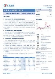 销售规模稳步增长，杠杆结构持续改善