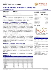 华鲁恒升中报点评：中报业绩再超预期，弱周期煤化工龙头稳步成长