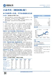 扭亏转盈得以兑现,半导体领域绽放光彩
