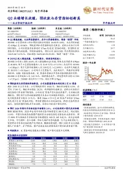 北方华创中报点评:Q2业绩增长放缓,预收款与存货指标创新高