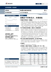 2019年半年报点评：核酸分子诊断龙头，业绩提速