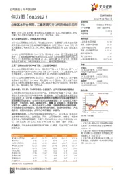 业绩基本符合预期,三重逻辑打开公司持续成长空间