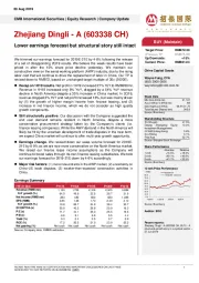 Lower earnings forecast but structural story still intact