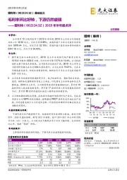 2019年半年报点评:毛利率环比好转,下游仍然疲弱