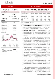 海外收入大幅增长，光伏需求有望复苏