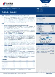 2019年中报点评：价格承压，积极应对