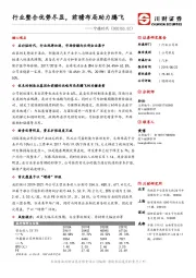 行业整合优势尽显，前瞻布局助力腾飞