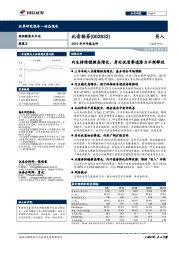 2019年半年报点评:内生持续稳健高增长,身处优质赛道潜力不断释放