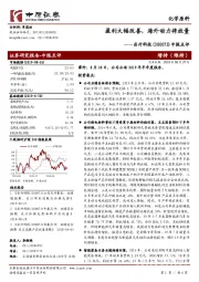 中报点评：盈利大幅改善，海外动力将放量
