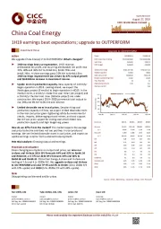 1H19 earnings beat expectations; upgrade to OUTPERFORM