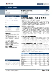 2019年中报点评：业绩增长稳健，完善全国布局