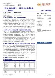 中小盘信息更新：中报延续高速增长，互联网业务发展迅猛