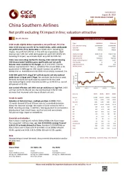 Net profit excluding FX impact in line; valuation attractive