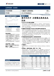 量价利齐升 业绩爆发展现高成长性
