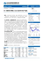 H1业绩符合预期，关注文莱项目投产进度