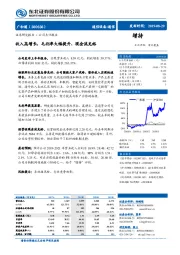 收入高增长，毛利率大幅提升、现金流充裕