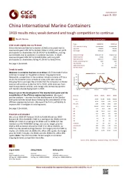 1H19 results miss; weak demand and tough competition to continue