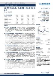 Q2零售环比改善，渠道调整+新品迭代共驱成长