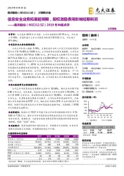 2019年中报点评:信息安全业务拓展超预期,股权激励费用影响短期利润