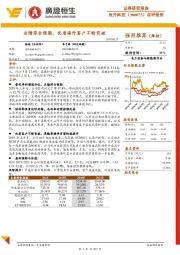 点评报告：业绩符合预期，优质海外客户不断突破