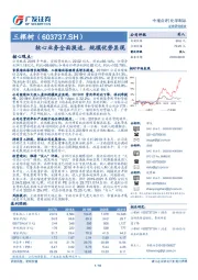 核心业务全面提速，规模优势显现