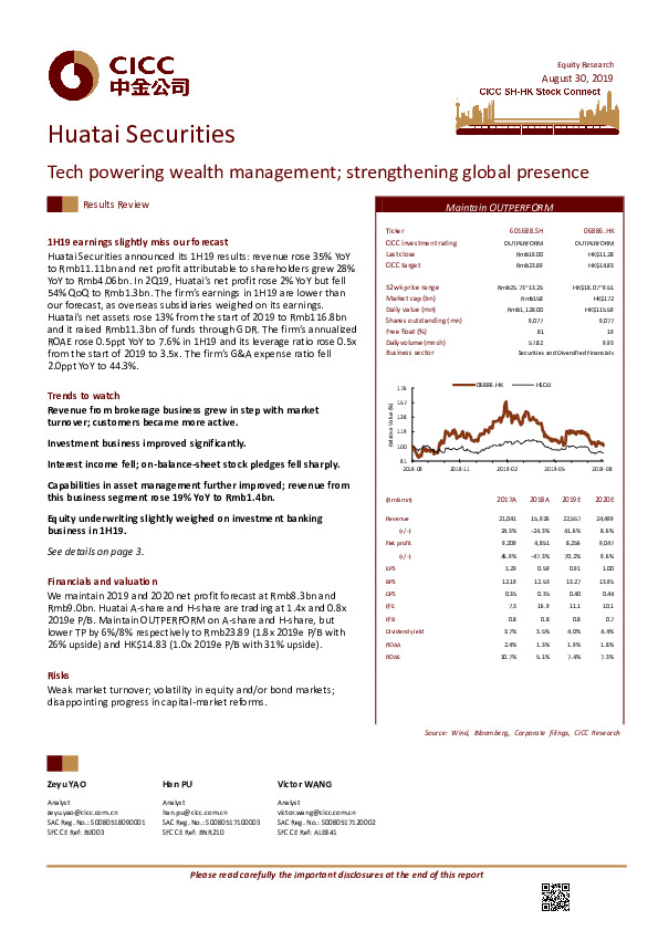 Tech powering wealth management; strengthening global presence