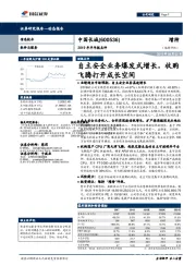 2019年半年报点评:自主安全业务爆发式增长,收购飞腾打开成长空间