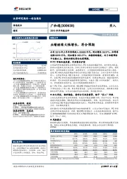 2019年半年报点评：业绩继续大幅增长，符合预期