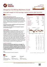 Auto parts weigh on 1H19 earnings; equity incentive plan launched