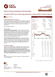 Growth of NP from continuing operations solid; watch H-share buyback