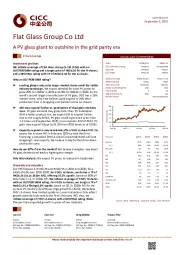 A PV glass giant to outshine in the grid parity era
