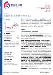 被忽视的技术驱动型新材料科技企业