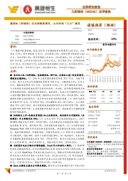 点评报告:搅拌机(料理机)行业持续高增长,公司加快“三力”建设