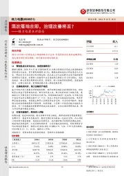 格力电器点评报告：混改落地在即，治理改善将至？