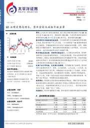 Q3业绩逆势高增长,整车密封及减振贡献显著