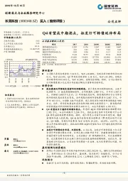 Q4有望成中期拐点，拟发行可转债延伸布局