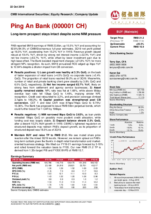 Long-term prospect stays intact despite some NIM pressure