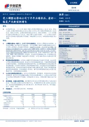 2019年三季报点评：受三磷整治影响公司下半年业绩承压，看好一铵复产及新型肥增长