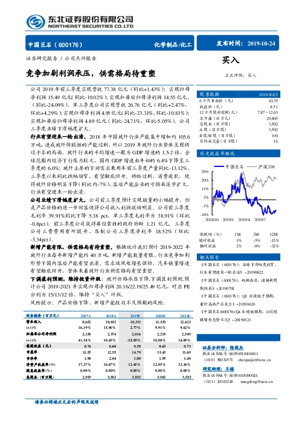 竞争加剧利润承压，供需格局待重塑