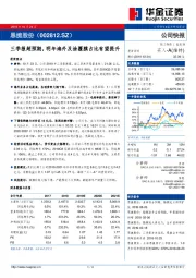 三季报超预期,明年海外及涂覆膜占比有望提升