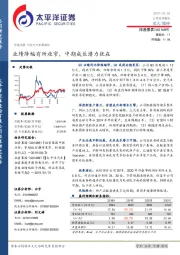 业绩降幅有所收窄,中期成长潜力犹在