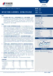 2019年三季报点评：海外客户销售占比持续增长，盈利能力环比改善
